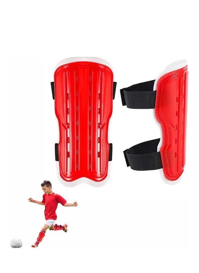 HY Soccer Shin Guards Shin Pads for Kids Youth Adult, Support for Shin Splint Baseball Boxing Kickboxing MTB, Lightweight(1PAIR)  - Image 1