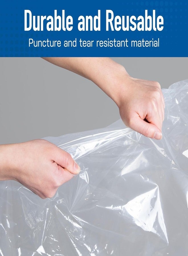 MRP ENTERPRISE Space Saver Vacuum Bags: 5 Reusable Storage Bags (2x50x70cm, 2x60x80cm, 1x80x100cm) with Pump, Secure & Water Resistant, Zipper Closure, Multicolor, Ideal for Clothing & Bedding - Image 3