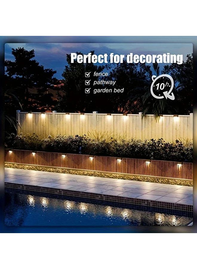 7 قطع مصابيح شمسية للحدائق في الهواء الطلق، إضاءة LED دافئة، ديكور للممرات والفسحات - Image 2