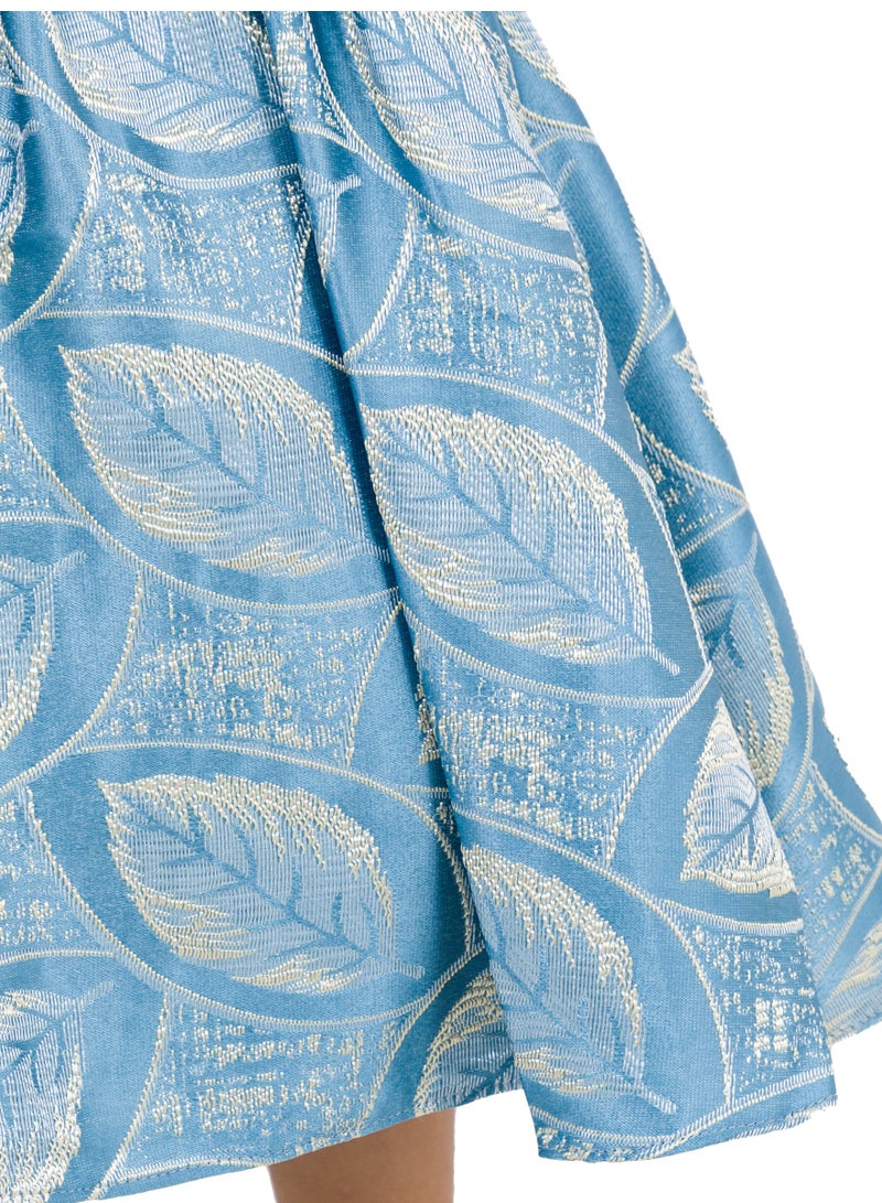 babyqlo Leaf Print Dress - Image 5