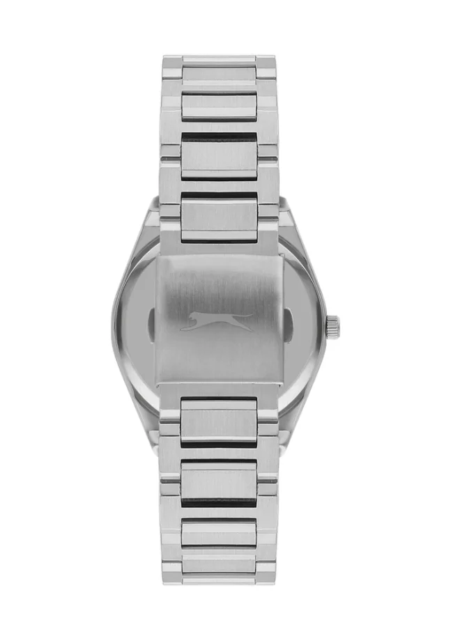 Slazenger SLAZENGER Women's Watch, Multi Function Display and Metal Strap - SL.9.2243.4.05, Silver