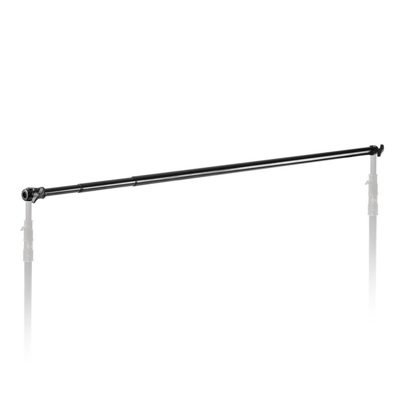 Fotoconic Pro 10 Feet/3M Aluminum Alloy 3 Section Telescopic Background Support Cross Arm Crossbar (Black) - Image 1