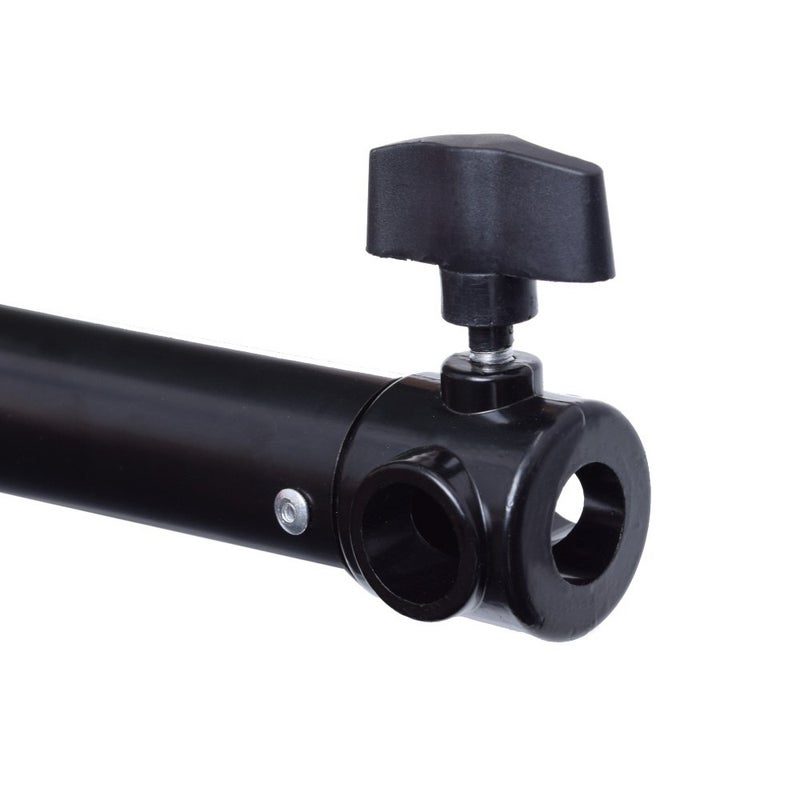 Fotoconic Pro 10 Feet/3M Aluminum Alloy 3 Section Telescopic Background Support Cross Arm Crossbar (Black) - Image 3
