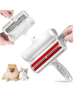 vsell24 Pet Hair Remover and Reusable Lint Roller For Furniture Couch Carpet Clothing and Bedding  - Image 1