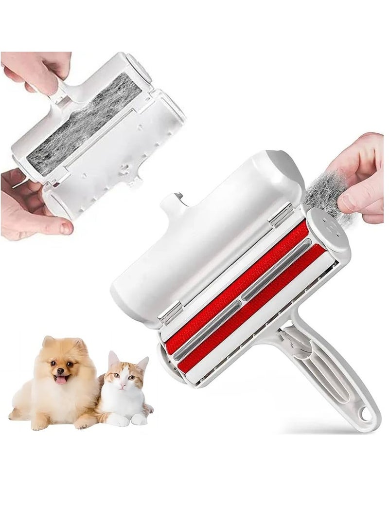 vsell24 Pet Hair Remover and Reusable Lint Roller For Furniture Couch Carpet Clothing and Bedding  - Image 1