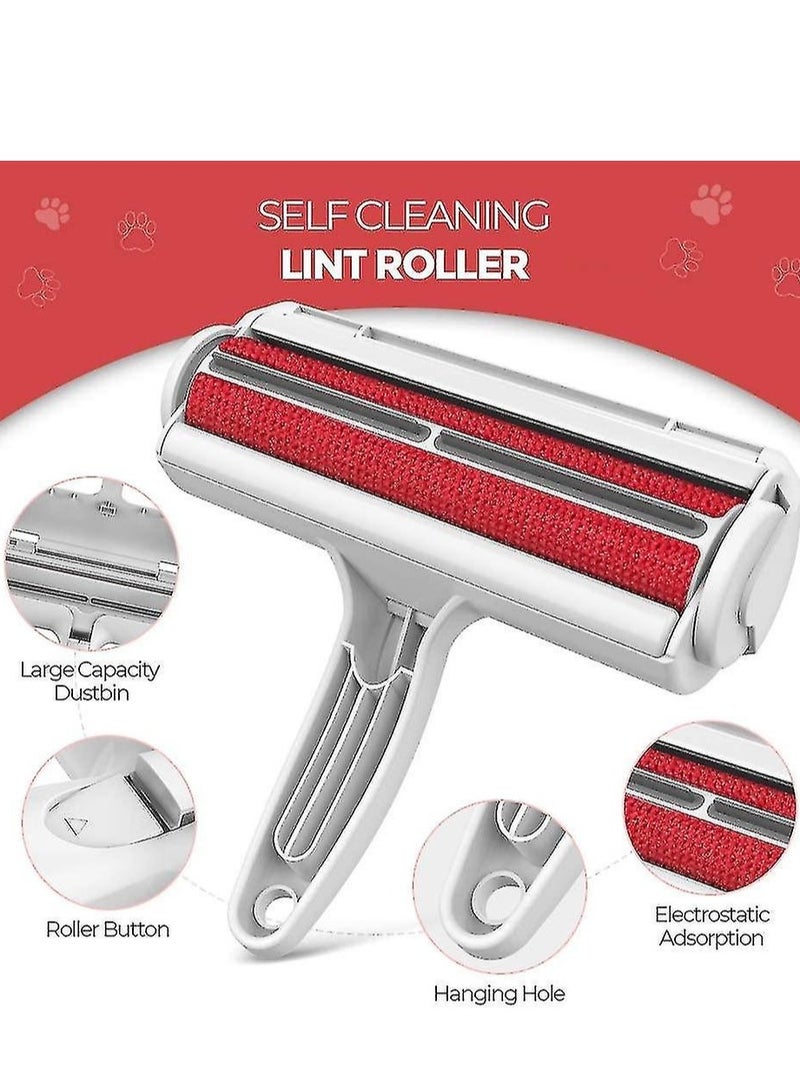 vsell24 Pet Hair Remover and Reusable Lint Roller For Furniture Couch Carpet Clothing and Bedding  - Image 3