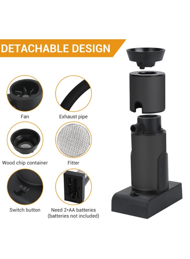 قابل للتعديل سرعة المدخن الكهربائية تنوعا إعدادات متعددة السرعة ل مخصص الغنية و لا يقاوم الدخان النكهات - Image 4