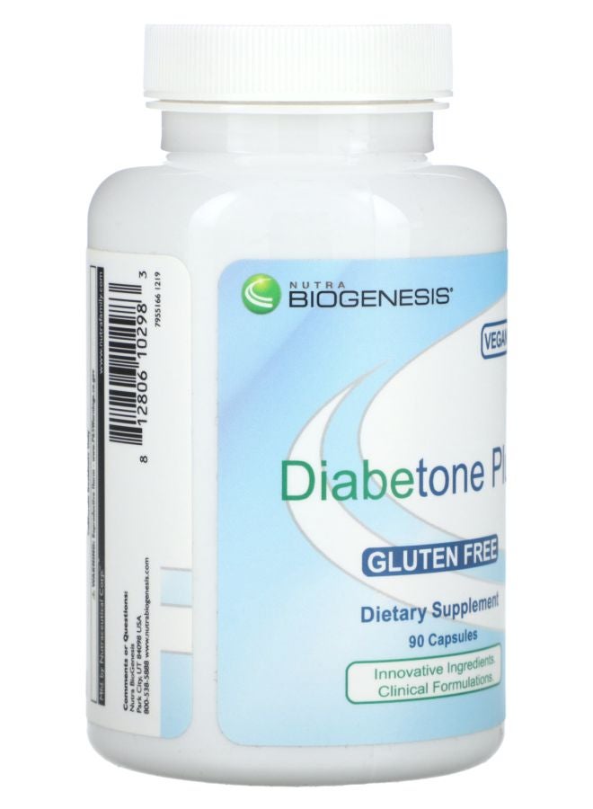 Nutra BioGenesis ديابيتون بلس 90 كبسولة - Image 2