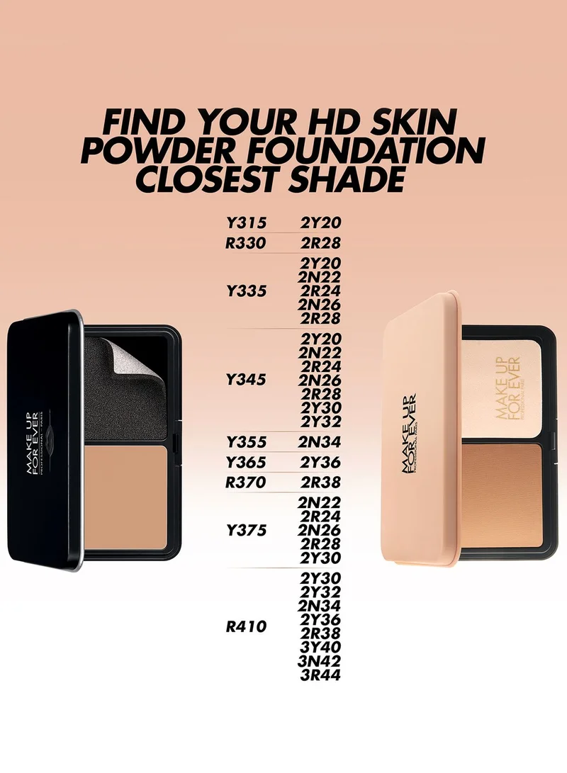 MAKE UP FOR EVER HD SKIN POWDER FOUNDATION - 2Y36 - Warm Honey