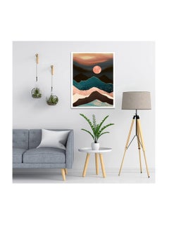 SYOSI Diamond Painting Mountain Kit, Diamond Art Kits for Adults,Abstract Scenery Paint with Diamonds Round for Gift Wall Decor (12x16") (Mountain)  - Image 2