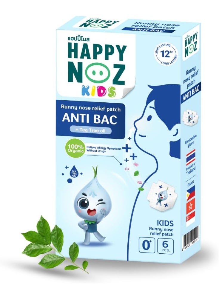 Happy Noz Anti Virus Runny Nose Relief Patch and Anti Bac Runny Nose Relief Patch Pack Of 2 - Image 2