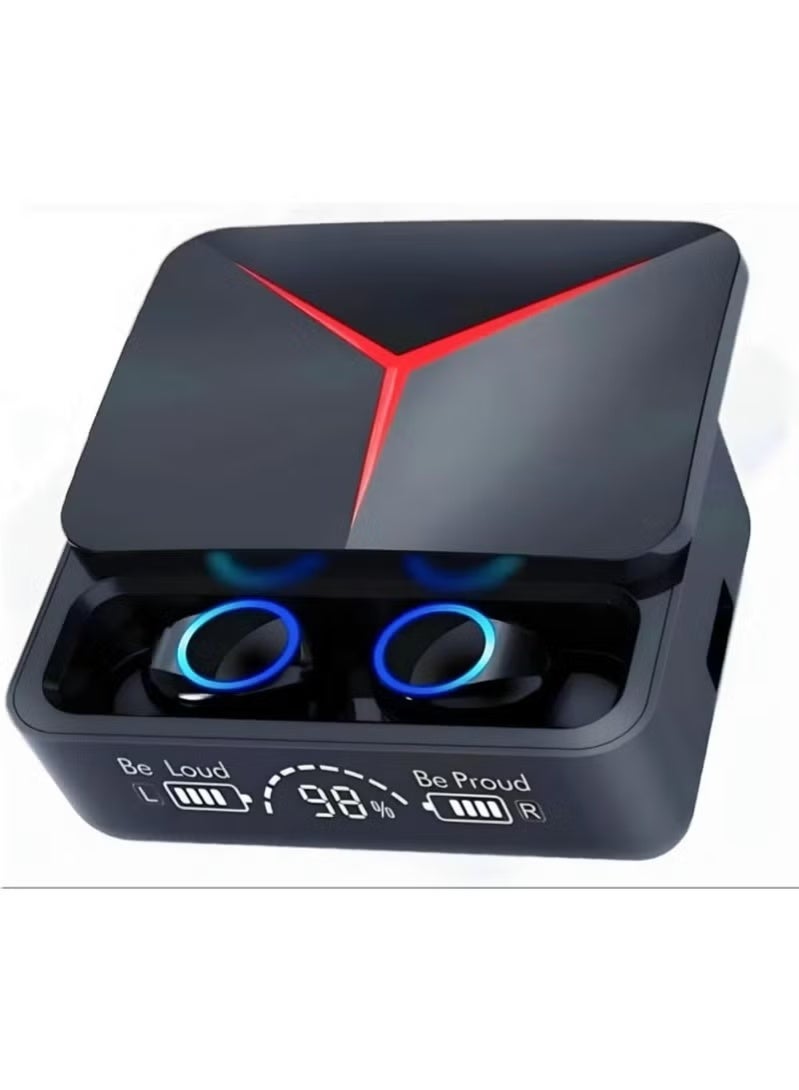 M90 Pro True Wireless BT 5.2 Headphones, TWS Stereo Earphones with Touch - Image 1