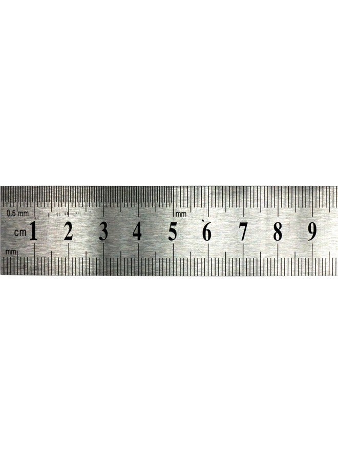 HTS 103R5 6" / 155mm Dual Sided SAE & Metric Stainless Steel Ruler - Image 5