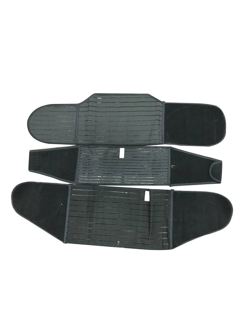 MARGOUN Postpartum Belly Band 3 in 1 Recovery Belt for Post Pregnancy Post C-Section Support Shapewear After Giving Birth Women Stomach Waist Pelvis Belt Black  - Image 3