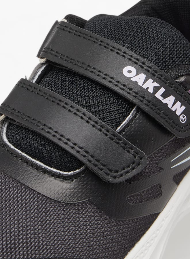 Oaklan by Shoexpress Girls Pull Tab Detail Sports Shoes with Hook and Loop Closure - Image 4