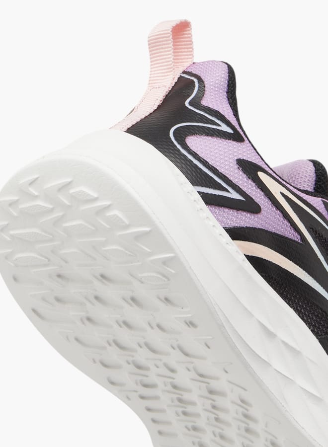 Oaklan by Shoexpress Girls Pull Tab Detail Sports Shoes with Hook and Loop Closure - Image 5