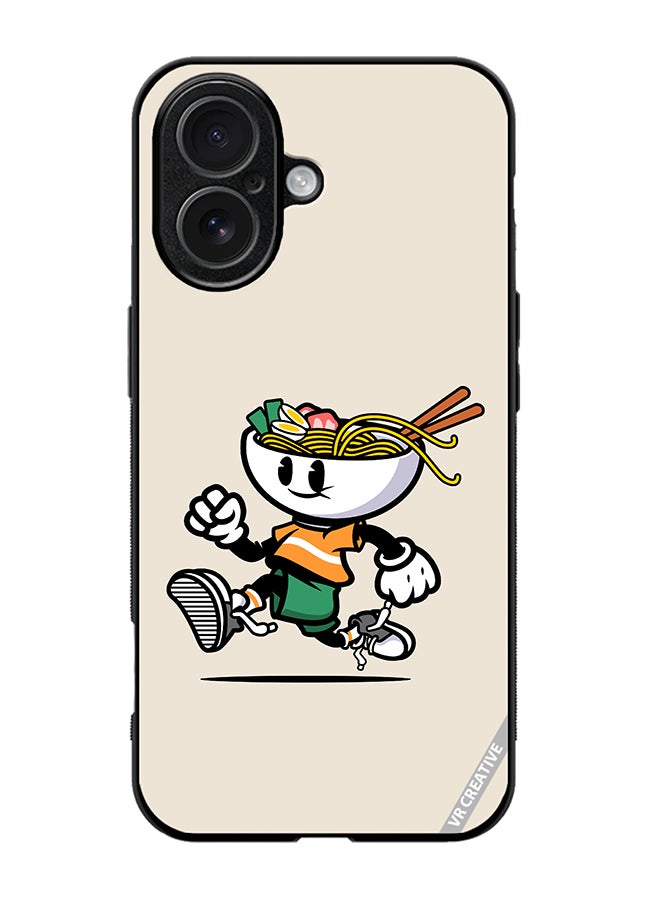Protective Case Cover For Apple iPhone 17 Ramen Cartoon Design Multicolour