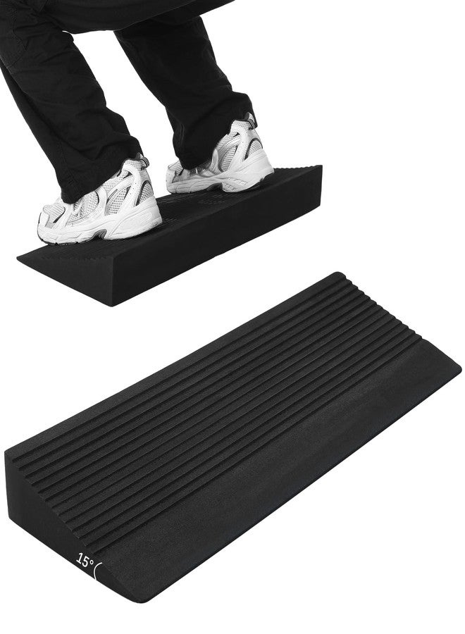 Pangda Squat Wedge Block Slant Board Incline Board 25.4 x 9.3 x 2.6 Inch Deadlift Platform Squat Stand Heel Wedge for Exercise Equipment for Weightlifting Stretching Training Fitness Exercise - Image 1
