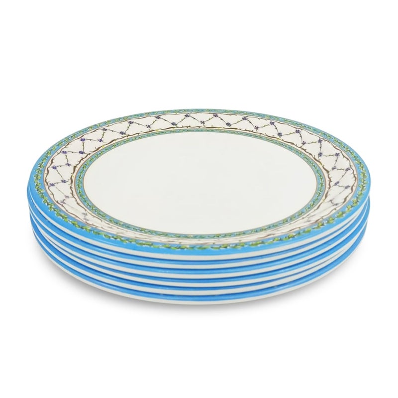 Superware Pure Melamine Dinner Plate Set Royale 11 6 nos Stain Free Glazed Finish - Image 5