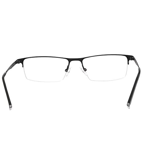Jcerki Photochromic Gray Reading Glasses +1.50 Strength Half frame Men Eyeglasses - Image 4