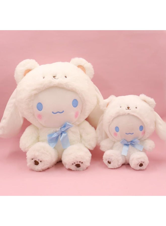 DURKU Cartoon Stuffed Animal Figure Anime Plushies Pillow Toy, Super Cute Cartoon Theme Party Favor, Soft Doll Toys Gift for Friends Fans and Family (White) - Image 5