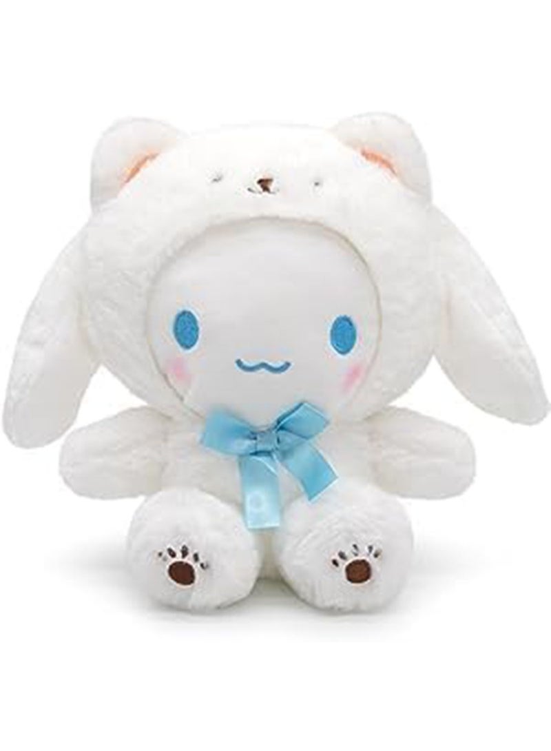 DURKU Cartoon Stuffed Animal Figure Anime Plushies Pillow Toy, Super Cute Cartoon Theme Party Favor, Soft Doll Toys Gift for Friends Fans and Family (White) - Image 1
