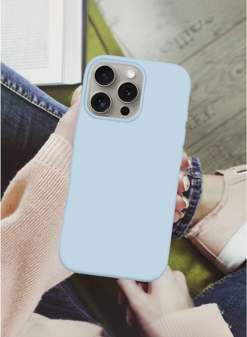 (for iPhone 16 Pro) Case, Slim Silicone Case, Full Covered Anti Scratch Shockproof Protective Cover - Image 1
