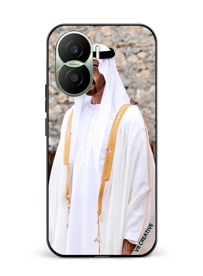 VR CREATIVE Protective Case Cover For Honor Play7T Pro Sheikh Mohamed Bin Zayed Al Nahyan Design Multicolour - Image 1