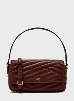Dkny Women's Sara Camera Bag in Brown Leather