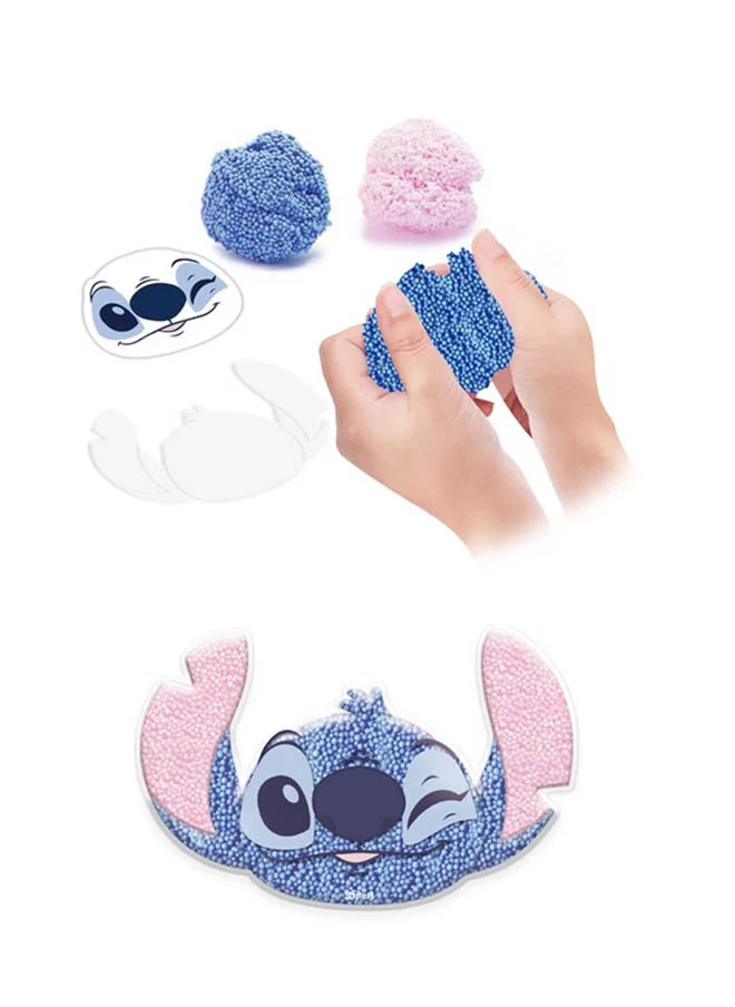 Disney Stitch Fun Foam Modeling Foam Beads Play Kit, Children’s Educational Clay For Arts Crafts Kindergarten, Preschool Kids Toys Develop Creativity, Motor Skills, Reusable Container