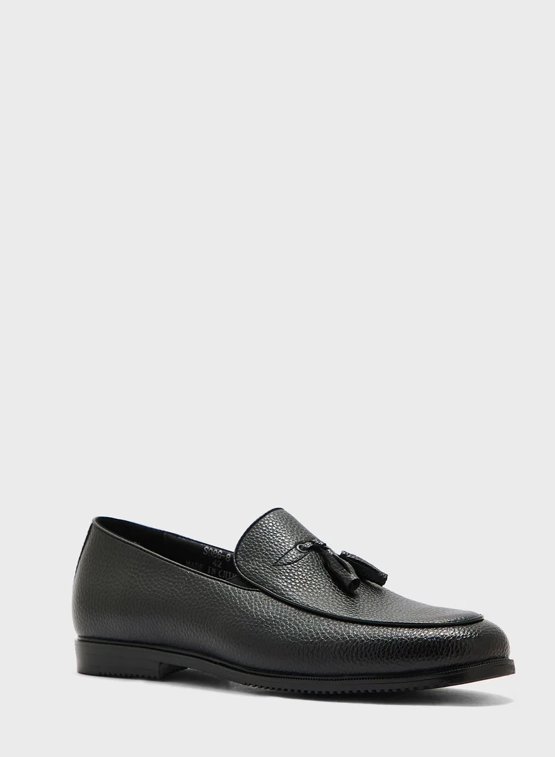 Robert Wood Tassel Detail Formal Slip Ons