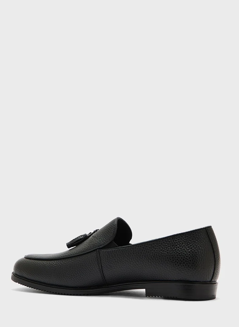 Robert Wood Tassel Detail Formal Slip Ons
