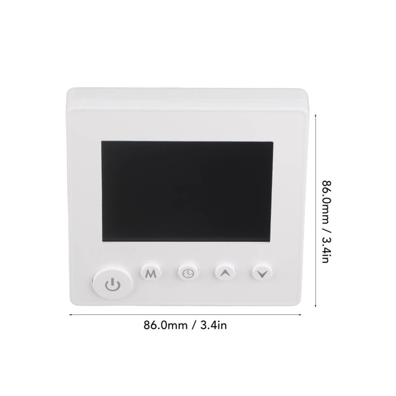 Programmable Smart WiFi Thermostat White 4500W LCD Display For Home Heating Cooling - Image 4