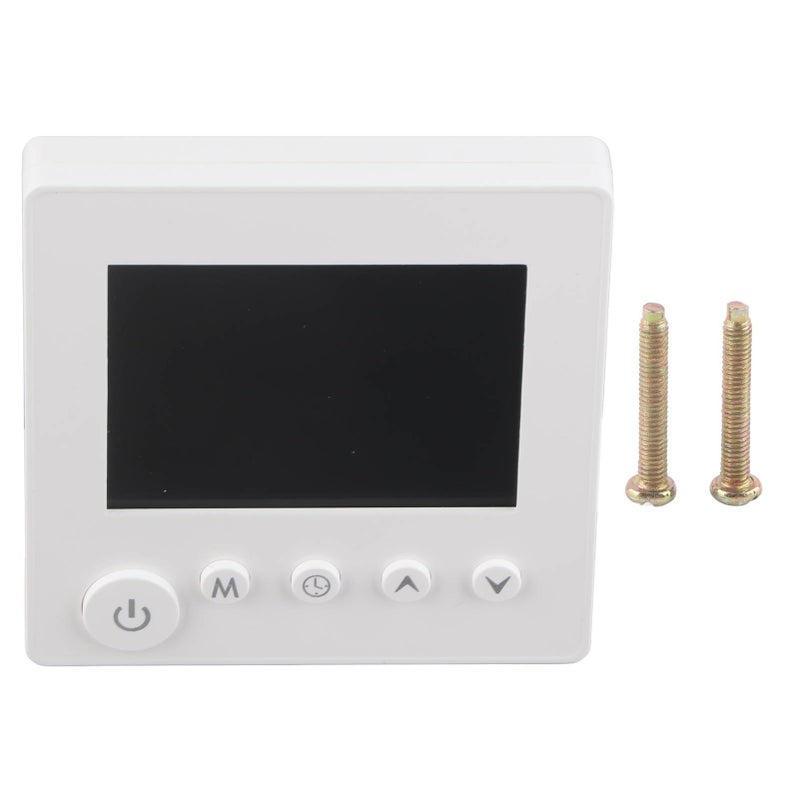 Programmable Smart WiFi Thermostat White 4500W LCD Display For Home Heating Cooling - Image 2