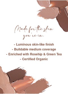 Color Chemistry Color Chemistry Peanut Liquid Foundation - 30 ml, Enriched With Rosehip Andgreen Tea, For Luminous Natural Finish, Buildable Coverage, And Certified Organic  - Image 3