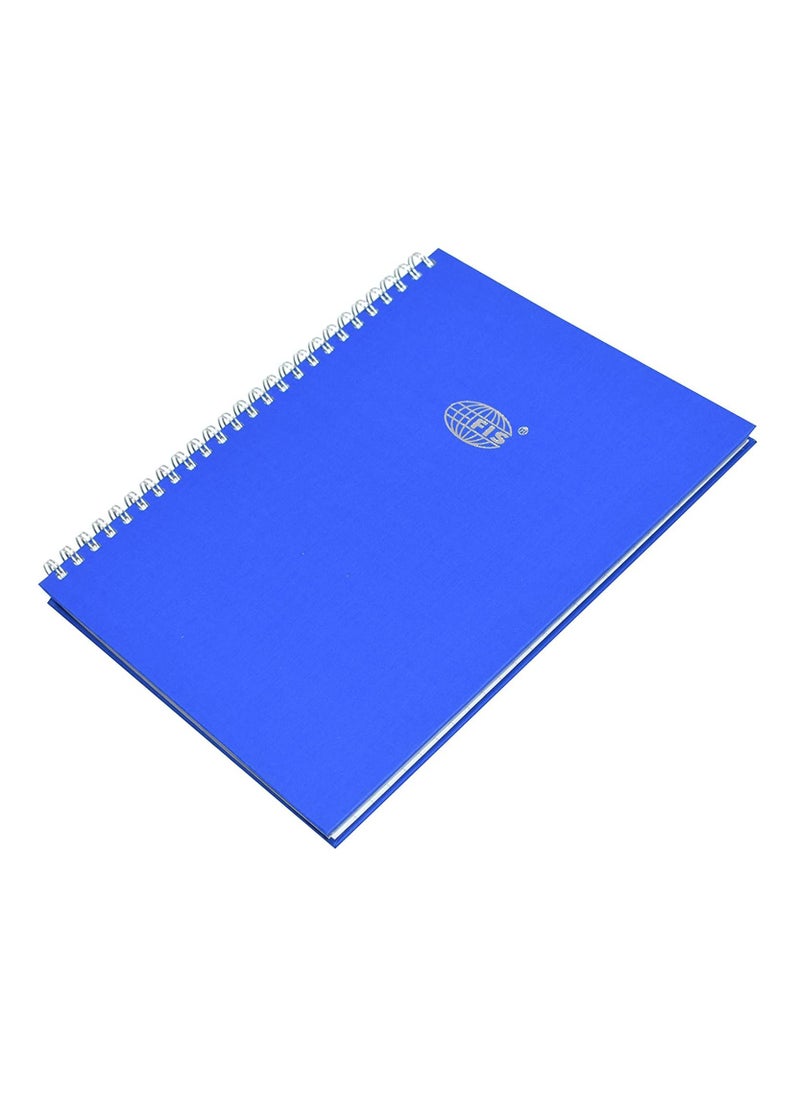 FIS Pack of 5 Pieces 2 Quire Spiral Manuscript Book Size B5, 96 Sheet, ‎Size (22 x 16.5 CM) - FSMNB52QSB_5PC  - Image 3