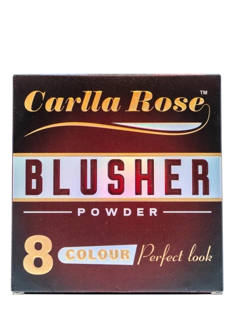 Carlla Rose Blusher Powder Palette - 8 Color - Image 4