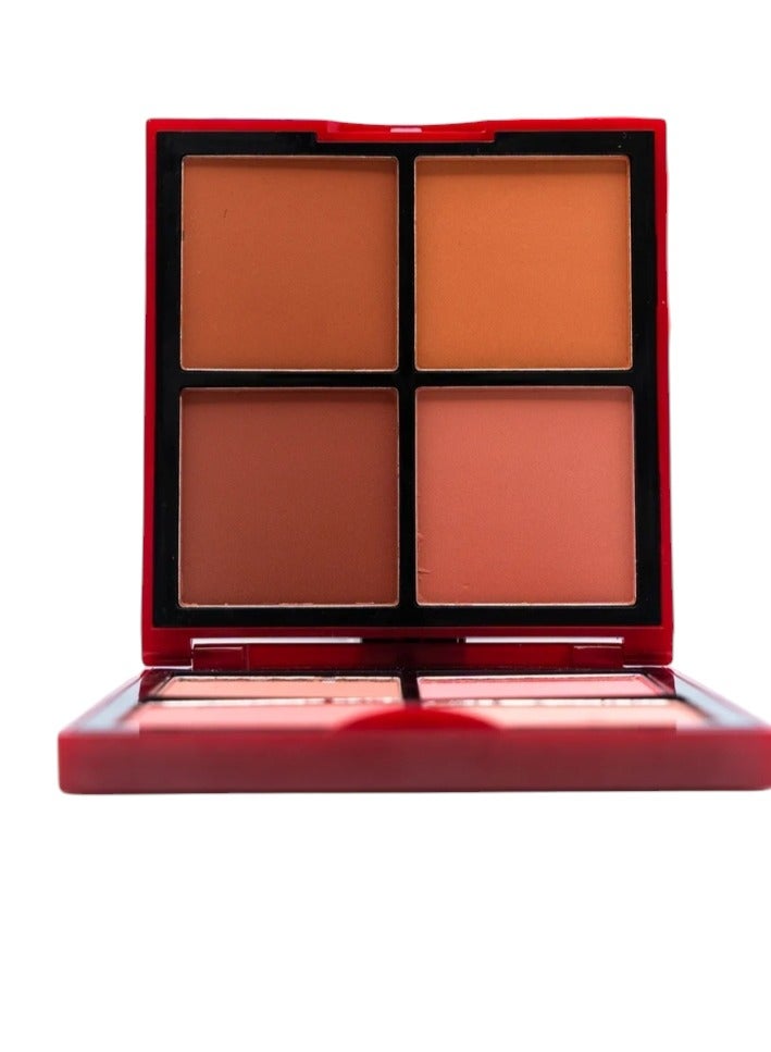 Carlla Rose Blusher Powder Palette - 8 Color - Image 2