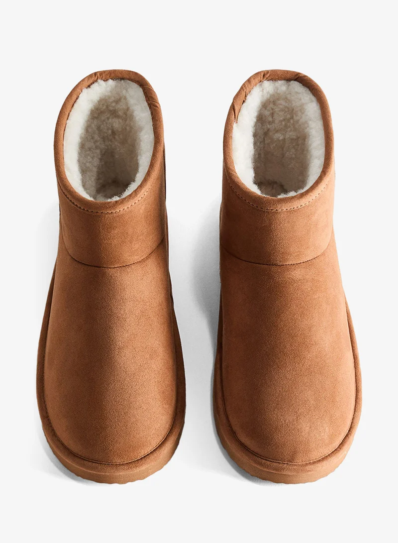 اتش اند ام بوت ببطانة دافئة