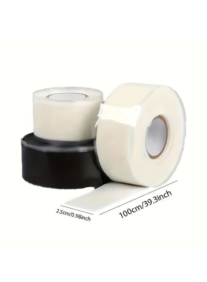 White Self Adhesive Waterproof Pipe Tape For Leak Repair High Elasticity Indoor Outdoor - Image 3