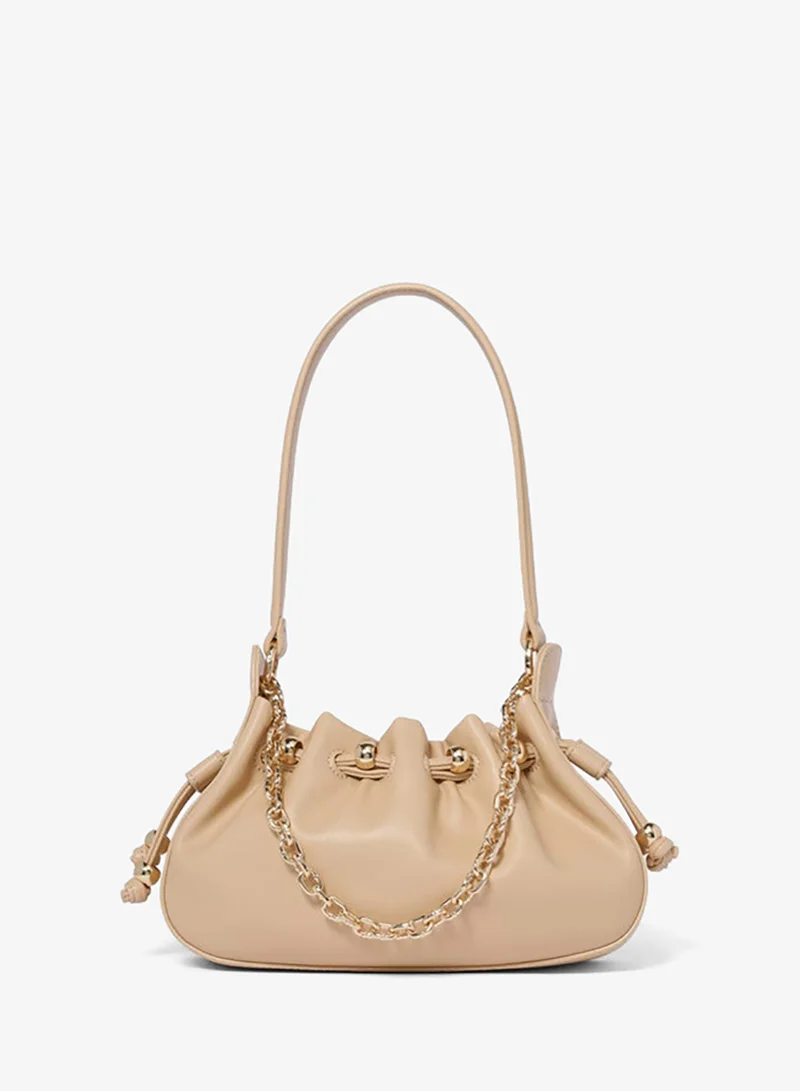 فورايفر نيو DAKOTA Textured Chain Shoulder Bag