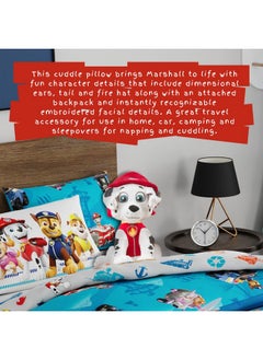 Franco Trol Marshall Kids Bedding Super Soft Plush Cuddle Pillow Buddy, One Size, (Official) Nickelodeon Product By Franco  - Image 3