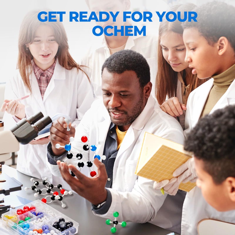 JoyCat Molecular Model Kit (404 pcs), Organic Chemistry Molecule Science Gifts for Ochem and Inorganic Students and Teachers - Image 2