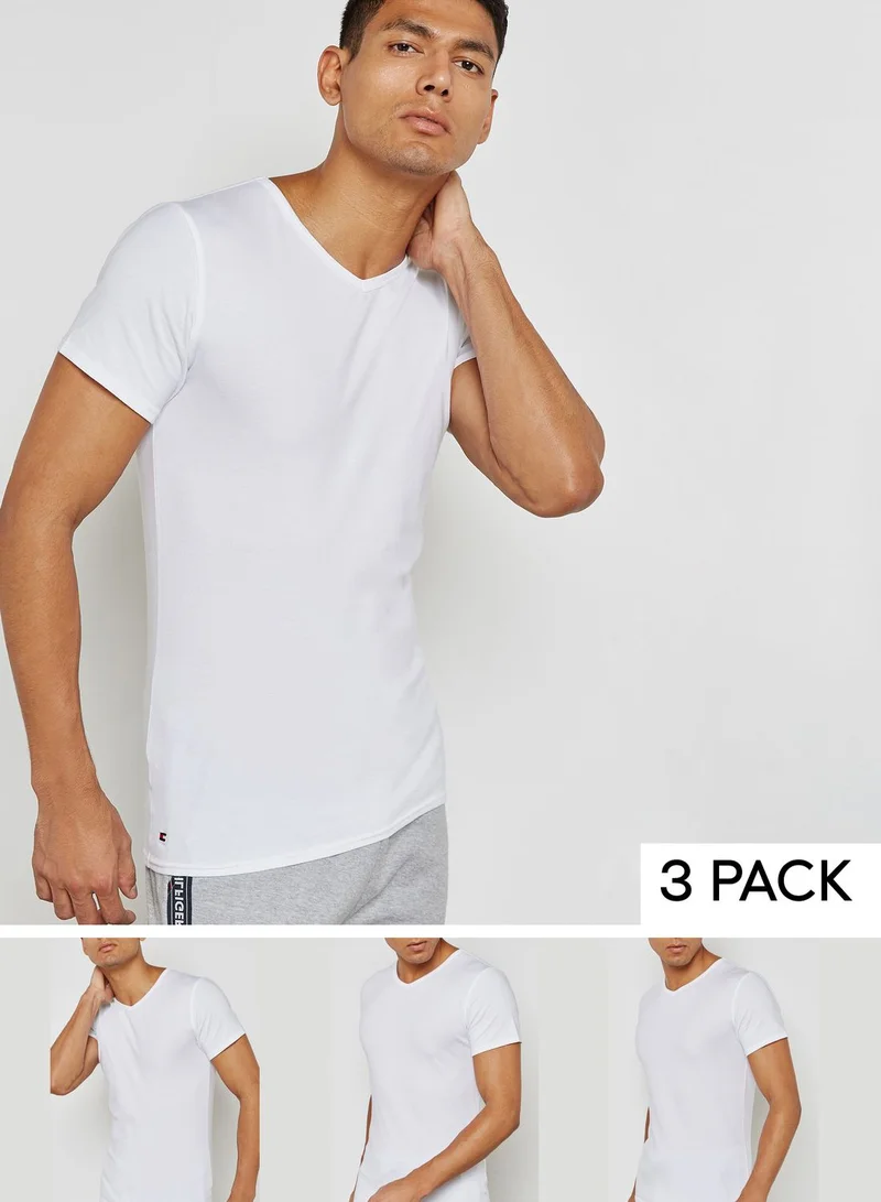 TOMMY HILFIGER 3 Pack Crew Neck T-Shirts