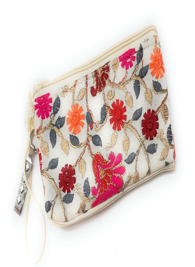 Chircrafts Handicrafts Cotton Embrodery Multicolour Rajasthani Clutch Bag for Women & Girls(combo-3) - Image 2