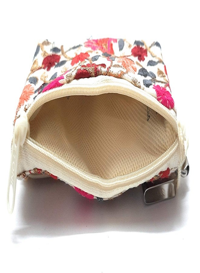 Chircrafts Handicrafts Cotton Embrodery Multicolour Rajasthani Clutch Bag for Women & Girls(combo-3) - Image 3