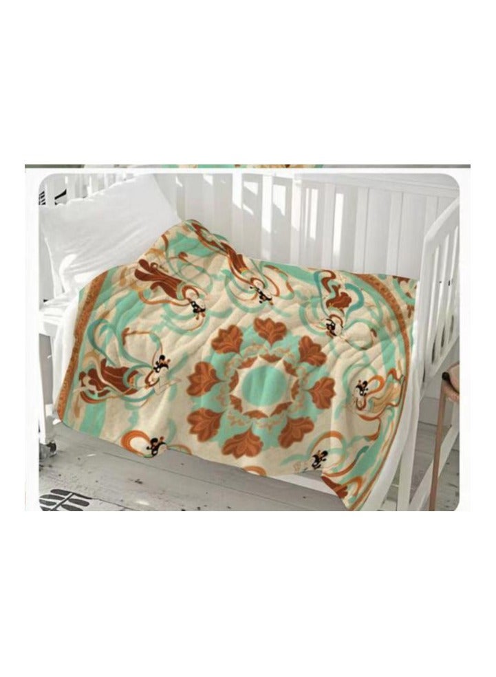 عام بطانية رقيقة من الفانيلا الكرتونية للأطفال أو الطلاب (دافئة ومريحة ومناسبة للنوم والألعاب) 100 سم * 150 سم - Image 3