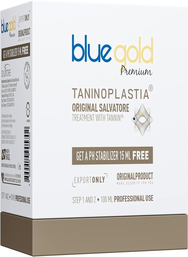 Salvatore Premium Blue Gold Premium 2x100ML Pack - Hair Straightening, Black/White - Image 2