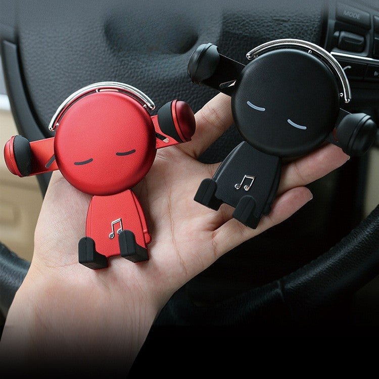Car Mobile Phone Holder Car Navigation Support Gravity Sensing Air Outlet Fixed Universal No - Image 3