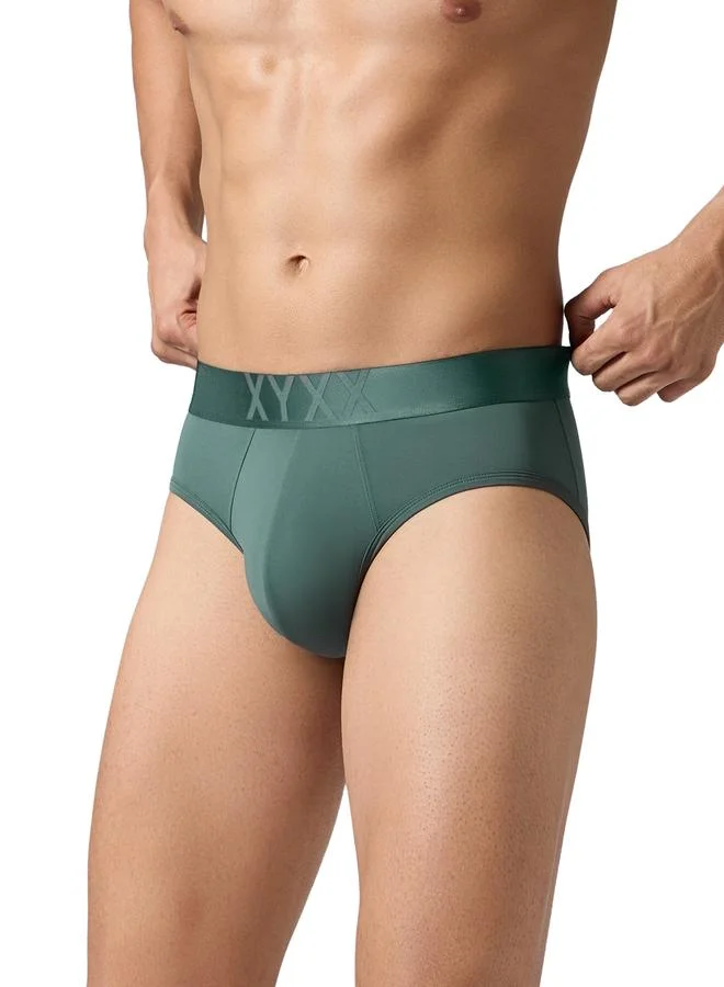 XYXX Men Elastane Stretch Solid Briefs - 8X Quick Dry